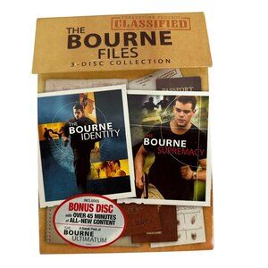 The Bourne Files 3-Disc Collection DVD Set
